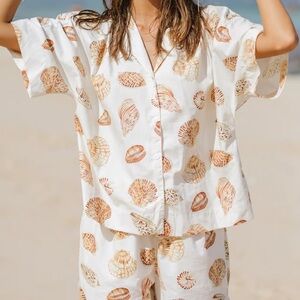 Piyama sea shell matching set